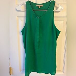 Banana Republic Green Sleeveless Blouse – Women’s Medium
